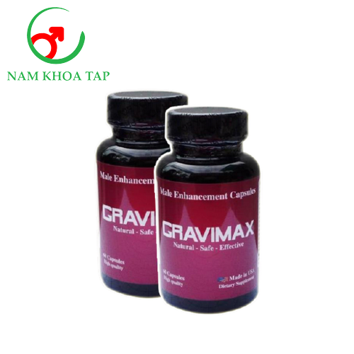 Gravimax - Hỗ trợ điều trị bệnh xuất tinh sớm cho phái mạnh hiệu quả