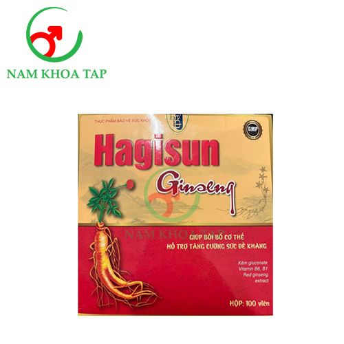 Hagisun Ginseng Syntech - Giúp tăng cường đề kháng hiệu quả