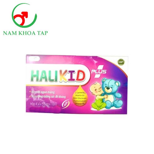 Halikid Plus Dược phẩm Hải Linh - Bổ sung hỗn hợp kẽm, lysine và vitamin cho cơ thể