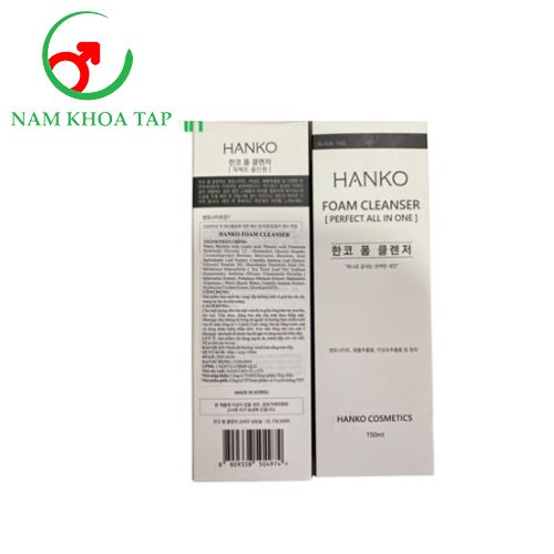 Hanko Foam Cleanser 150ml - Sữa rửa mặt dành cho da dầu mụn