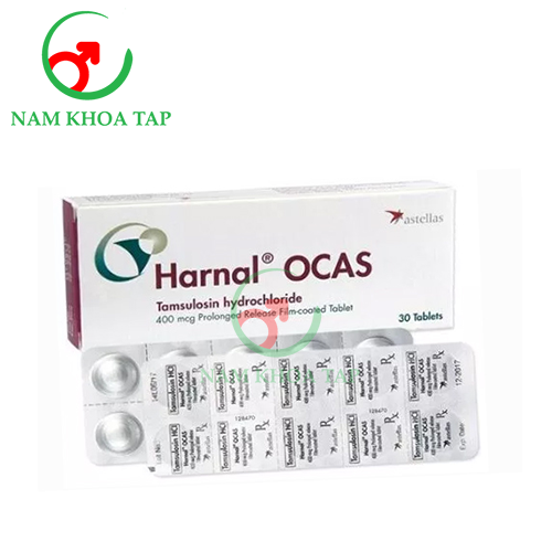 Harnal Ocas 0,4mg Astella - Thuốc trị các bệnh về tiền liệt tuyến