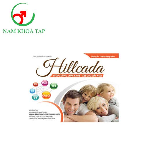 Hillcada Santex - Giúp trẻ phát triển, tăng chiều cao