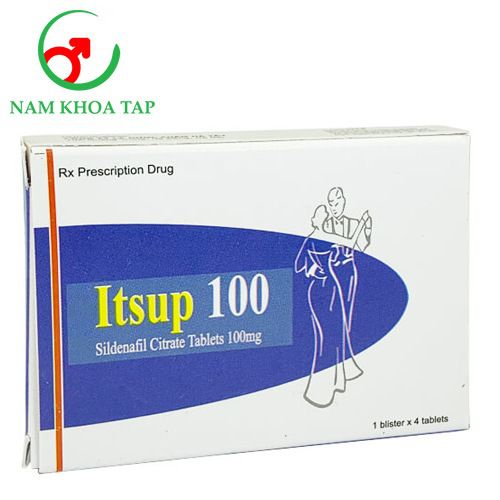 Itsup 100 - Thuốc điều trị rối loạn cương dương ở nam giới của Ấn Độ