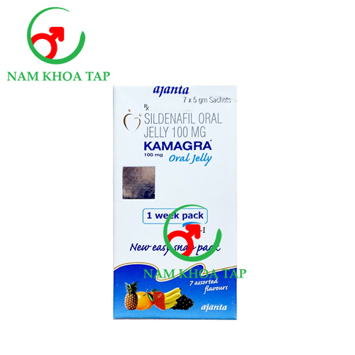 Kamagra 100mg Oral Jelly - Thuốc điều trị rối loạn cương dương hiệu quả
