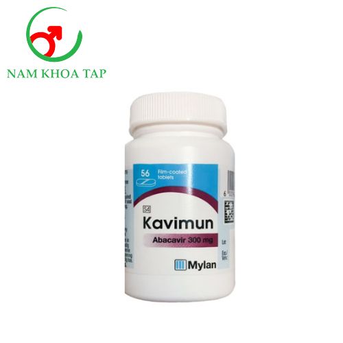 Kavimun 300mg Mylan - Giúp ức chế và làm giảm virus HIV