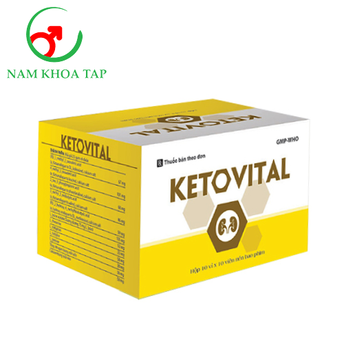 Ketovital Dược phẩm Gia Nguyễn - Điều trị rối loạn chuyển hóa Protein