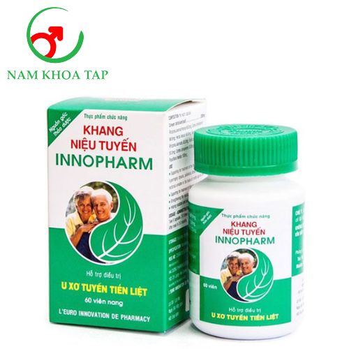 Khang Niệu Tuyến Innopharm HDPHARMA - Hỗ trợ điều trị phì đại tuyến tiền liệt, u nang buồng trứng, u xơ tử cung