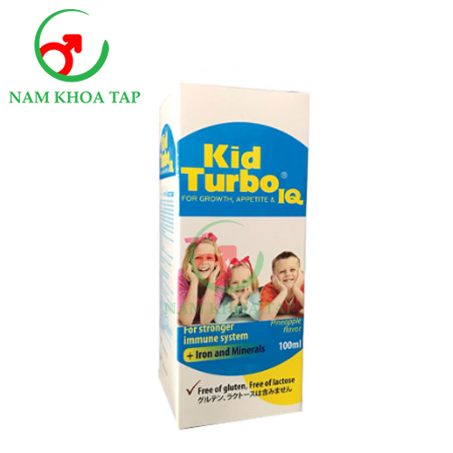Kid Turbo IQ 100ml - Giúp hỗ trợ trẻ ăn ngon miệng