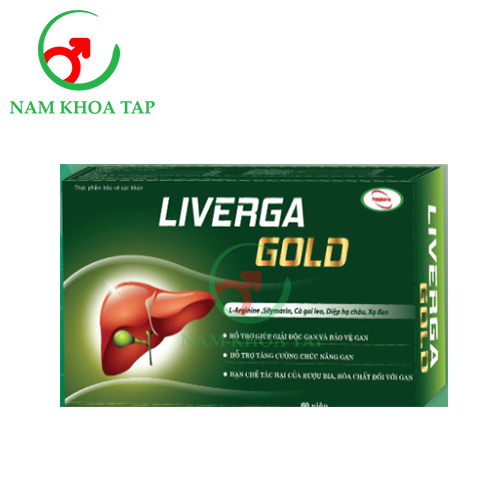 Liverga Gold Hải Linh - Hỗ trợ tăng cường chức năng gan hiệu quả