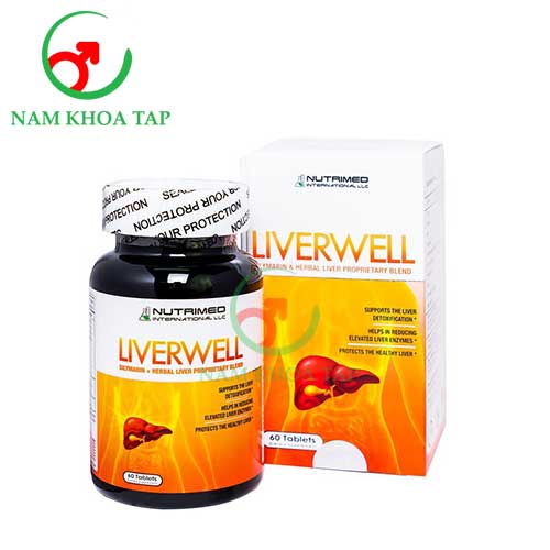 Liverwell Nutrimed - Giúp tăng cường chức năng gan của Mỹ