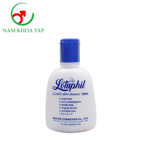 Lotuphil 125ml Hoa Sen - Sữa rửa mặt lành tính cho mọi loại da