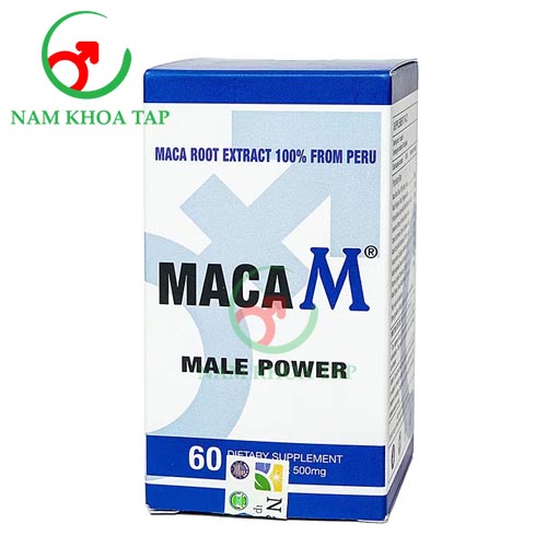 Maca M Male Power Nature's Supplements - Hỗ trợ bổ thận, tráng dương