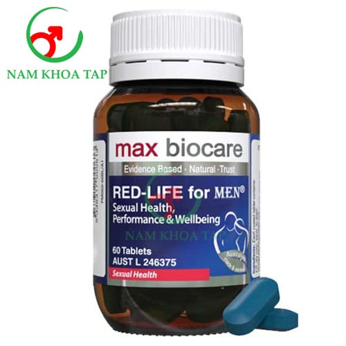 Max Biocare Red-Life For Men - Tăng cường sinh lực nam
