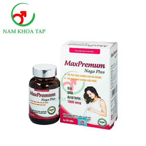 Maxpremum Naga Plus Vgas - Giúp bổ sung dưỡng chất cho bà bầu