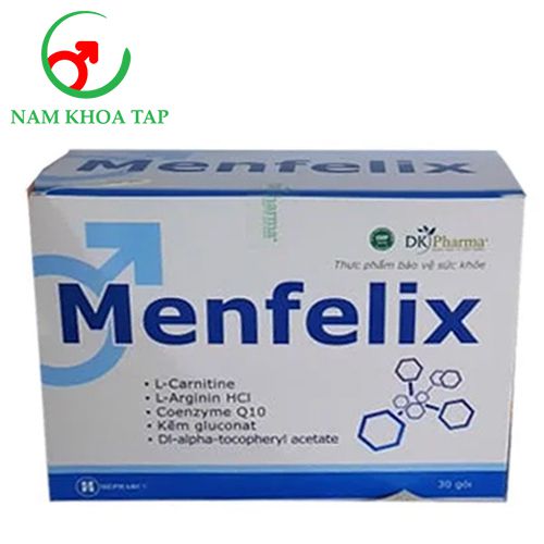 Menfelix - Bổ tinh trùng, cải thiện chất lượng tinh trùng hiệu quả