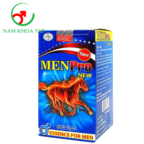 MenPro New Minh Hải - Tăng cường và hỗ trợ vấn đề sinh lý ở nam giới