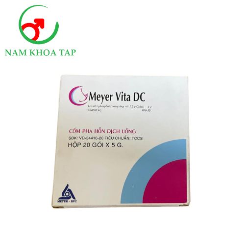 Meyer Vita DC - Điều trị và phòng ngừa thiếu vitamin D và canxi