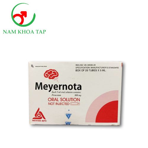 Meyernota 800mg/5ml Meyer - Tăng cường khả năng nhận thức, học tập và ghi nhớ