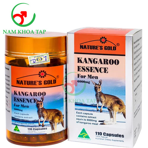 Nature's Gold Kangaroo Essence For Men (110 viên) - Tăng testosterone