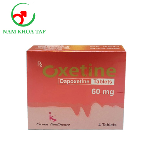 Oxetine 60mg - Thuốc điều trị xuất tinh sớm hiệu quả của Ấn Độ