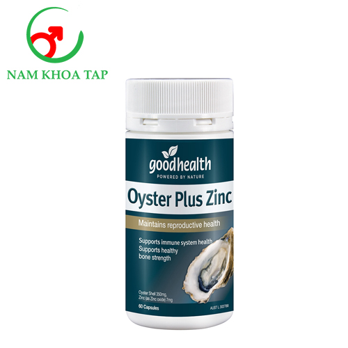 Oyster Plus Zinc - Hỗ trợ nâng cao sức đề kháng, sức khỏe và sinh lý