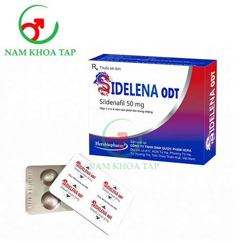 Sidelena ODT 50mg Hera Biopharm - Thuốc trị rối loạn cương dương