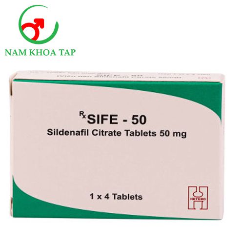 Sife 50 - Thuốc điều trị liệt dương xuất tinh sớm của Ấn Độ