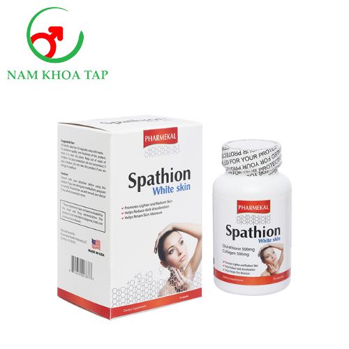 Spathion White skin Pharmekal - Tinh chất dạng viên bổ sung collagen