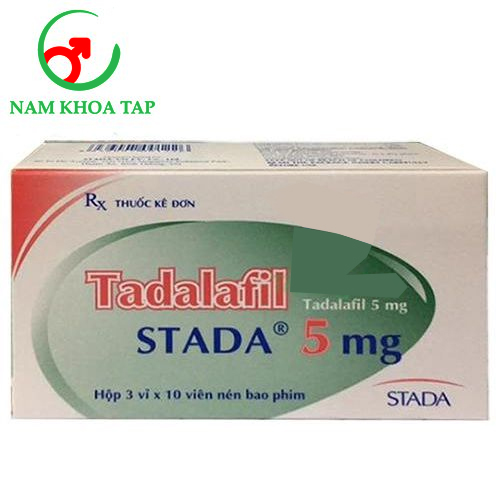 Tadalafil Stada 5mg - Thuốc trị rối loạn cương dương, xuất tinh sớm