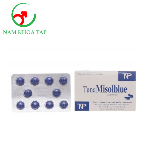 Tanamisolblue Dược phẩm Thành Nam - Hỗ trợ tình trạng viêm, đau trong trường hợp nhiễm trùng đường tiểu dưới