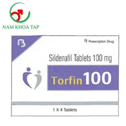 Torfin 100 - Thuốc tăng cường khả năng cương cứng ở nam giới của Ấn Độ