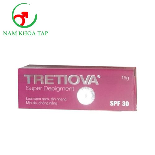 Tretiova 15g Gamma Chemicals - Dưỡng da, hỗ trợ điều trị nám da