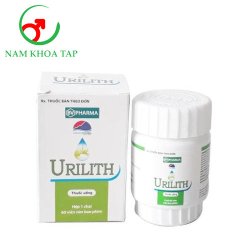 Urilith (chai) BV PHARMA - Điều trị bệnh sỏi thận, sỏi mật, sỏi đường tiết niệu