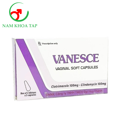 Vanesce HC Clover PS - Điều trị các bệnh viêm và nhiễm khuẩn đường sinh dục