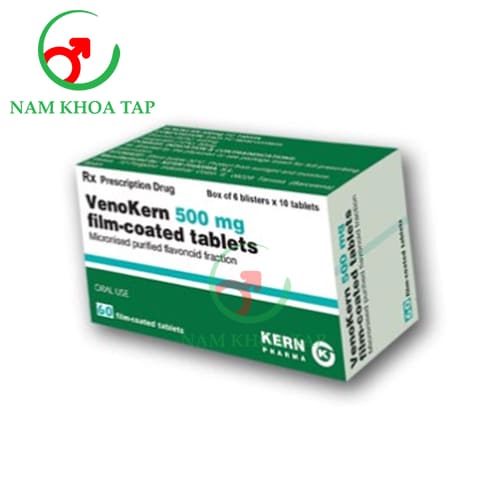 Venokern 500mg Kern Pharma - Thuốc điều trị suy tĩnh mạch