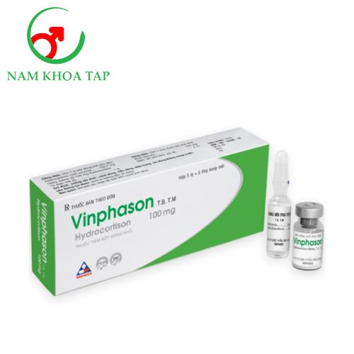 Vinphason 100mg Vinphaco - Điều trị tình trạng suy vỏ thượng thận