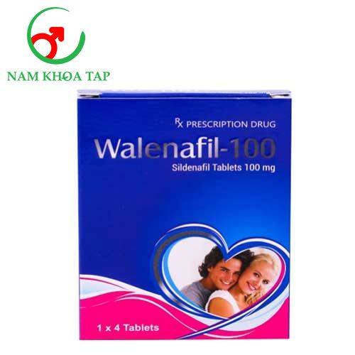Walenafil 100mg - Thuốc điều trị rối loạn chức năng cương dương của Ấn Độ