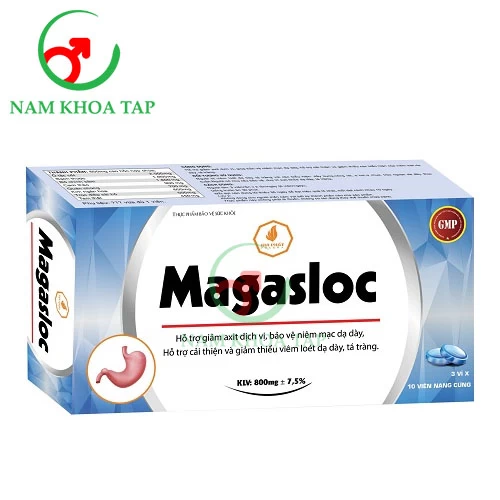 Magasloc - Sản phẩm hỗ trợ điều trị bệnh lý rối loạn chức năng gan