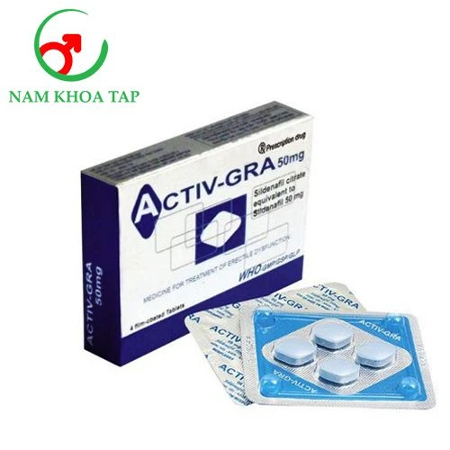 Activ-GRA - Thuốc điều trị rối loạn cương dương hiệu quả của Pharbaco