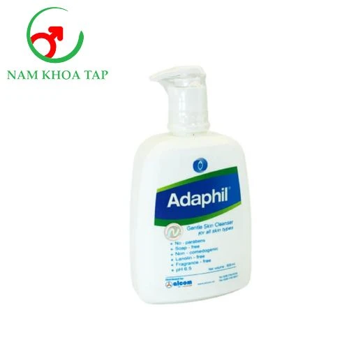 Adaphil 500ml Gamma Chemicals - Tác dụng giữ ẩm cho da rất hiệu quả