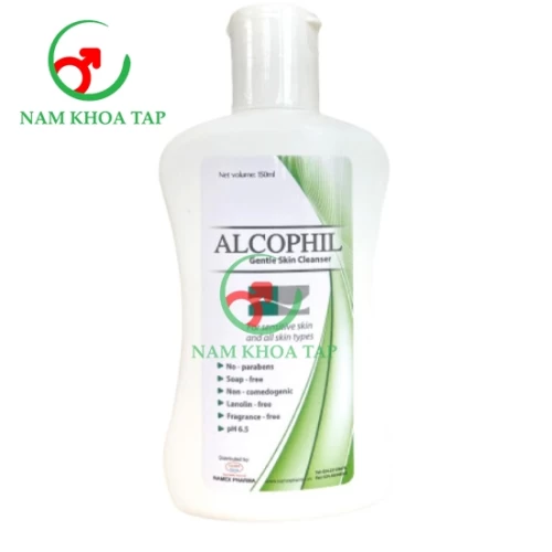 Alcophil Gentle Skin Cleanser 150g Gamma - Sữa làm sạch và dưỡng da cao cấp