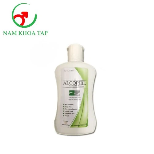 Alcophil Gentle Skin Cleanser 150g Gamma - Sữa làm sạch và dưỡng da cao cấp