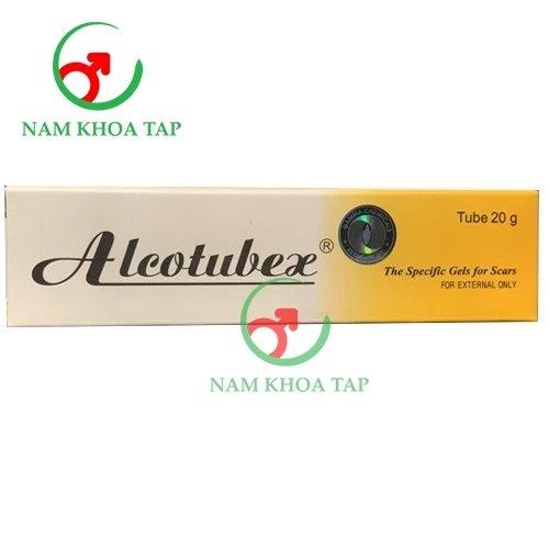 Alcotubex 20g - Giúp hỗ trợ điều trị sẹo lồi hiệu quả