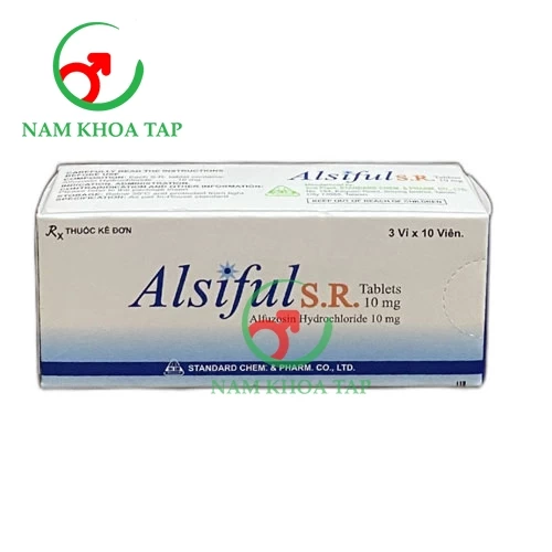 Alsiful S.R Standard Chem & Pharm - Điều trị các triệu chứng của bệnh phì đại tiền liệt tuyến lành tính