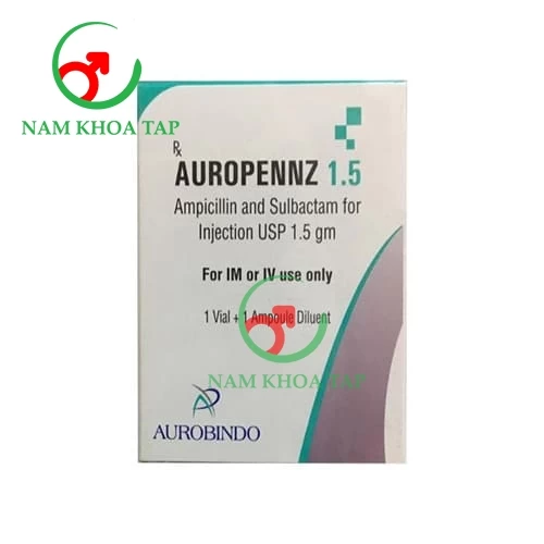 Auropennz 1.5 Aurobindo - Được chỉ định để điều trị nhiễm khuẩn