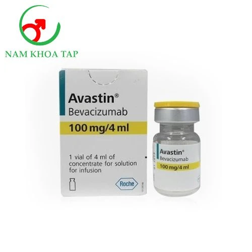 Avastin 100mg/4ml Roche - Điều trị ung thư đại trực tràng di căn, ung thư vú tái phát khu trú