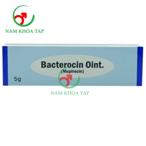Bacterocin Oint 5g KOLMAR - Điều trị tại chỗ bệnh chốc lở, viêm nang lông