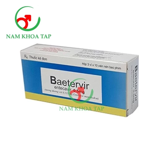 Baetervir Phong Phú - Thuốc điều trị viêm gan B hiệu quả