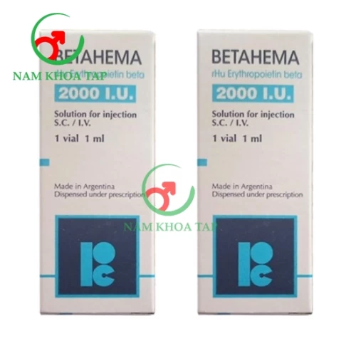Betahema 2000IU - Thuốc điều trị thiếu máu