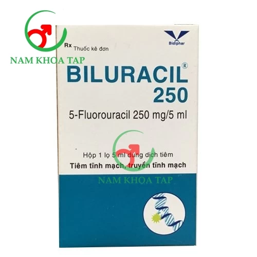 Biluracil 250 Bidiphar - Thuốc điều trị các loại bệnh ung thư